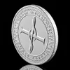 5pcs Scottsdale Mint Omnia Paratus Craft 1 Troy Oz Collection de pièces plaquées en argent avec capsule en acrylique dur9916825