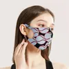 Waschbare Masken für Erwachsene, wiederverwendbar, Blumen, Anti-Staub-Gesichtsmaske für den Außenbereich, neue Gesichtsabdeckung mit modischem Blumendruck