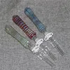 Groothandel Hookah Nectar Pijpset Rookglaspijpen Water Bong Dab Nail 10 mm Quartz Tip Olieverstander Pijpen Aster