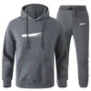 Erkekler Tasarımcı Trailtsuits hoodies pantolon seti kapüşonlu erkek ter takım elbise patchwork siyah katı marka 2022 Sonbahar Kış Hoodie Sweater Sportsuit 3xl