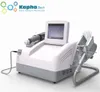 Portable electromagnetic shockwave therapy machine with cool cryolipolysis fat freezing machine for body slimming and shpae