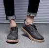 패션 대형 38-44 새로운 남자의 가죽 남성 신발 덧신 영국 캐주얼 신발 송료 무료로 에스파 드리 스물 세