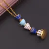 Pendant Necklaces 2021 Hand Painted Enamel Necklace Multiple Teacup Long Chain Choker Bijoux Femme Bijuteria Women Jewelry Gifts14219551