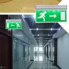 NIEUWE LINKS / RECHTS / EXIT / ACRYLIC LED Nooduitgang Verlichtingsbord Veiligheid Evacuatie-indicator Licht 110-220V Opknoping LED-uitgang