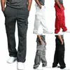 Cargo Joggers Pantalon de survêtement en coton Pantalons lâches Long Mens Sportswear Sweatpants Hip Hop Streetwear 4xl 82