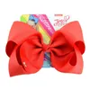 10pcs 드롭 Jojo Swia Hair Bow Squin 크리스마스 Bownot Bell Santa 8 인치 헤어 활 헤드 밴드 유아 아기 소녀 245G4677151