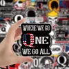 50 шт. WWG1WGA Q Love America наклейки пакет граффити автомобиль велосипед наклейка для багажа ноутбук скейтборд мотор бутылка воды Decal7457885