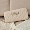 New 23ss Nero Bianco KK Donna Portafogli lunghi marchio di moda Pochette da giorno in pelle Lady Fahion Borsa a mano Borse portamonete