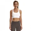 Lu-17 Yoga soutien-gorge de sport soutien haute résistance gilet antichoc sous-vêtements vêtements de sport femmes sans anneau en acier course fitness chemise