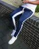 Mens Track Pants yeni moda hip hop fitness sokak kıyafeti erkekler çizgili jogger sıska joggers eşofmanlar pantalon homme309v