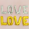 32 inch letter number balloons Foil balloon gold silver letter digital Globos birthday party decoration baby bath supplies HHB1703