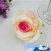 9Colors! رؤساء 9CM DIY الاصطناعي روز زهرة الحرير الديكور سوبر ماركت زهرة خلفية DIY الطريق بقيادة الزفاف ستريت باقة من الزهور FR05