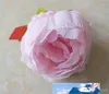 100шт Dia 10cm Искусственная ткань Шелк Peony головки цветка для украшения венчания Арх Цветочная композиция DIY Материал Supplies Descri