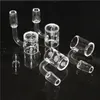 fumer Nouveau logo Quartz Banger 10mm 14mm 18mm Mâle Femelle Épais bangers Clou Domeless pour Dab Rig Bong