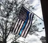 Drapeau américain 90cm x 150cm, agent des forces de l'ordre, deuxième projet de loi d'amendement, police américaine, ligne bleue fine, drapeaux Betsy Ross personnalisables