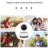 Caméra IP Surveillance 720P HD Vision nocturne Audio bidirectionnel vidéo sans fil CCTV bébé moniteur système de sécurité à domicile mouvement