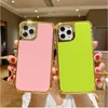 fashion pinkycolor Electroplated border 3in1 Phone Case For iphone 12 11 Pro Max XS X XR 7 8 plus SE 2020 Fall prevention Cases Co4355238