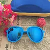 Fashion Kids Sunglasses Brand Designer Children's Zonnebril Anti-UV Baby Stijlvolle bril Girl Boy Glazen UV400 2566