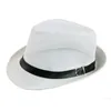 New Summer Top Jazz Mesh Fedora Cappelli per cappelli da uomo Chapeau Summer Bowler Cap Outdoor Panama Casquette