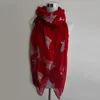 Nova moda grande gato padrão cachecol primavera foulard longos cachecóis para mulheres senhoras cinza animal impressão scarves6688940