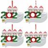 2020隔離装飾クリスマスツリーハンギングペンダントdiy名祝福ペンダントと手の消毒されたクリスマスオーナメントSeashipp3595915