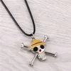 Hänge halsband ett stycke halsband vitt skägg luffy zoro ess sanji anime vänskap män kvinnor smycken choker tillbehör19750062