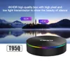 T95Q Android 9.0 TV Box 4G 64G Dual Band Wifi 2.4G 5G Bluetooth Amlogic S905X3 Quad Core Smart TVbox Set Top Boxar 4K 3D Media Player Lights