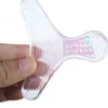 Silicone Back Heel Liner T-Shape Anti-Attrito Gel Cushion Pads Sottopiede Sottopiede Grip di danza Capannone per le scarpe per la cura del piede