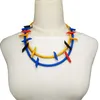 CHOKERS UKEBAY collana collane multicolore girocollo donna donna maglione gotico catena fatta a mano Gioielli in gomma Accessori per feste in gomma Collace13579420