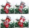 Безликий старик, большой рождественский носок, лесной человек, кукла, красные рождественские носки, мультяшная кукла, рождественская елка, декоративная подвеска, детский подарочный пакет с конфетами da957
