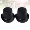 2pcs для взрослых фестиваль Cap Soft Tophat Felt Hats Creative Magic Hat Decoration