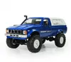 2020 Новый WPL C24 C24 116 4WD 24G военный грузовик Групп с дорогой RC CAR 2CH RTR Комплект игрушек без электрических деталей 8626492