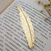 7 Kolory Metal Feather Bookmark Dokument Mark Książki Office School Supplies Chiński Prezent WB2604