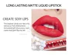 Handaiyan Matte Liquid Lipstick Waterproof Lipgloss Smooth Lips Sexy Makeup Matte Natural Nude Color Lip Gloss 12 Colors