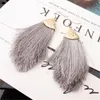 Серьги кисточкой Коренастый Bohemian Fringe женщин Boho Длинные ювелирные изделия падения Hook мотаться