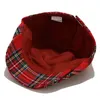 2020 Neue Mode Plaid Bernhut Hut Farbe Newsboy Caps Gatsby Hüte Fahren Cabbie Cap Peaky Blinder Für Männer Frauen Hut