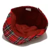 2020 Nieuwe Mode Plaid Berets Hoed Kleur NIEUWJOY CAPS GATSBY PETS DRIJF CABBIE CAP Peaky Blinder voor Mannen Vrouwen Hoed