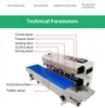 FR-770 Horizontale automatische Verschließmaschine für Plastiktüten, Edelstahl, kontinuierlich