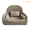 4 unids/set accesorios de fotografía recién nacido bebé posando sofá almohada conjunto silla decoración1