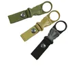 Outdoor Military Nylon Webbing Buckle Hook Water Bottle Holder Clip EDC Climb Carabiner Belt Backpack Hanger Camp CCA12533 100pcs