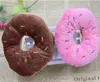 Dog Toys Dog Doughnut Plush Chews Squeaky Plush Dog Toy 3 Designs optional free Toys