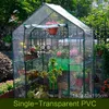 Factory Direct Walk-in Large Sedalling Nursery Greenhouse Dwuzroczny balkon zimny i odporny na deszczowe ciepłe narzędzia Kraflo