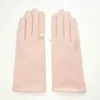 Zimowe wysokiej jakości wełny wełny ciepłe rękawiczki dotykowe żeńska zimowa kaszmirowa haft gęstość rękawiczek napędowych H861203B