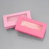 Hela 10PCSpack False Eyelash Packaging Box Lash Boxar Custom Logo Faux Cils 3D Mink Lashes Magnetic Rectangle Package Case B1583659