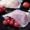 S / M / L EVA Food Storage Bag contenitori refrigerati alimentari freschi Borsa riutilizzabile frutta verdura tenuta Borse Cucina Organizzatore Pouch DWD1729