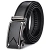 Plobiexale Belt Wołowy Prawdziwej Skóry Dla Mężczyzn Luksusowe Automatyczne Klamry Paski Brown Black Cinturones Hombre B55