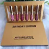 Dropshipping Popular Brand Nyest Makeup Mini Lip Collection 6Colors Lipstick Liquid Matte 6PC / Set Glans