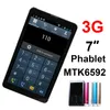 7 Zoll MTK6592 Duadkern Phablet mit Android 4,4 512 MB RAM 4 GB WCDMA Monster Phone Dual SIM-Karte Bluetooth Dual Camera Tablet PC 5 Farben
