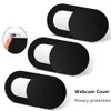 Black White 6 PCS Factory whole WebCam Sliding Plastic Shutter Cover for Laptop Camera Cover Macro Lens Tablet Mobile Phone pc5651880