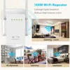 Pixlink Wireless Router WiFi Repeater Finnare 300m Dual Antennas Range Extender WiFi 802 11N Nätverk EU US UK AU WR02es